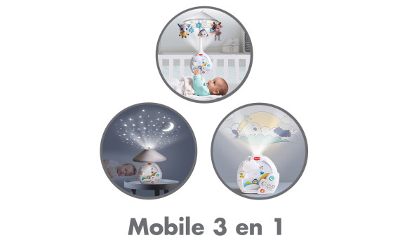 huiselijk zone duif Polar Wonders Magical Night 3-in-1 Baby Projector Mobile