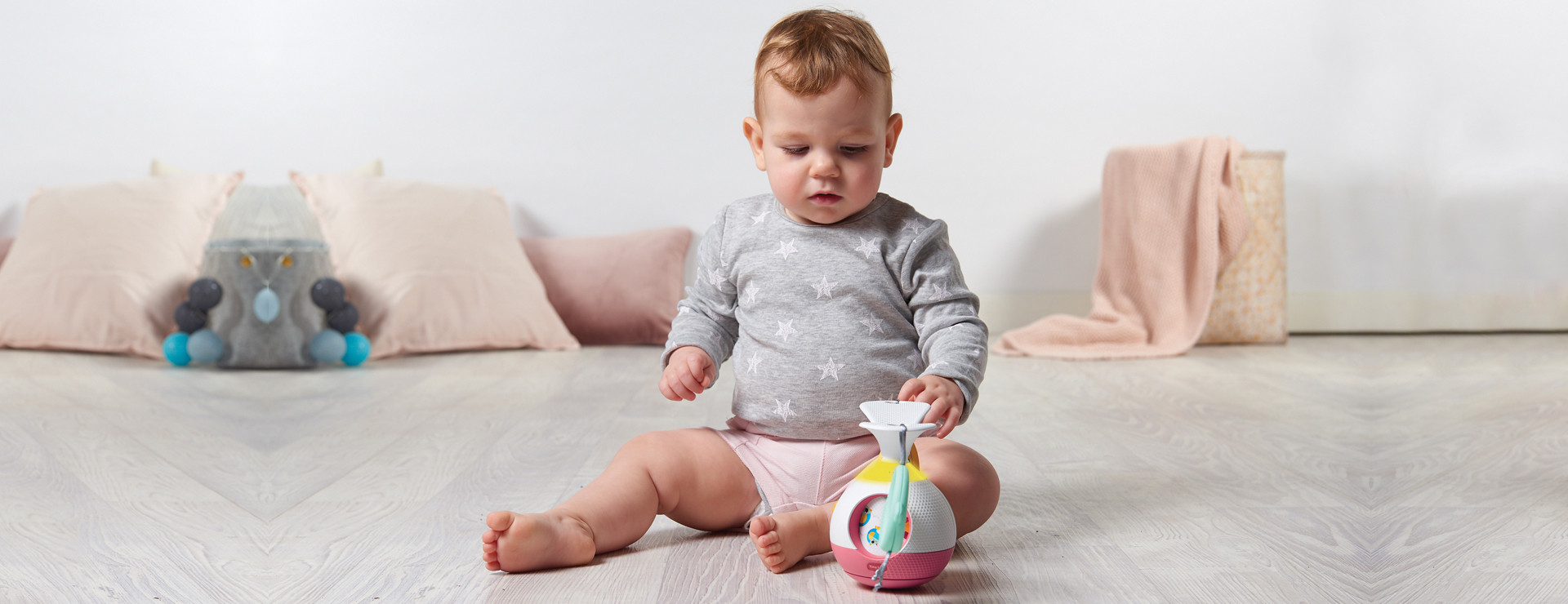 Promotes baby’s gross motor skills, senses, cognition and more