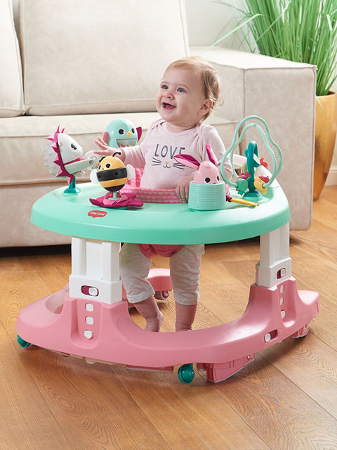 4-in-1 mobile activity center with multiple modes to grow with your baby