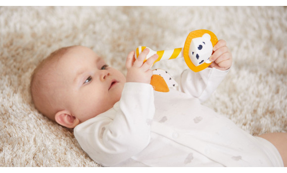 Sonaglio Leonardo Baby Teether Rattle Toy