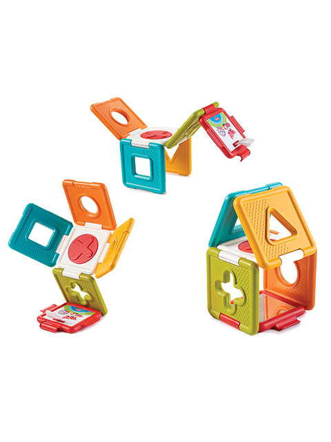 Cube 2 en 1 - Trieur de formes et puzzle Tiny Love : King Jouet