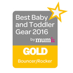 Mumii Best Bouncer/Rocker - Gold